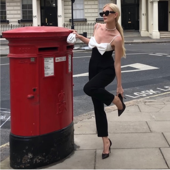 NWT Zara Bow Bodysuit Top - Picture 3 of 10